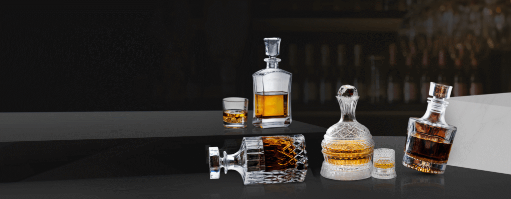 High-end glass packaging solutions including custom bottles and luxury closures for spirits brands