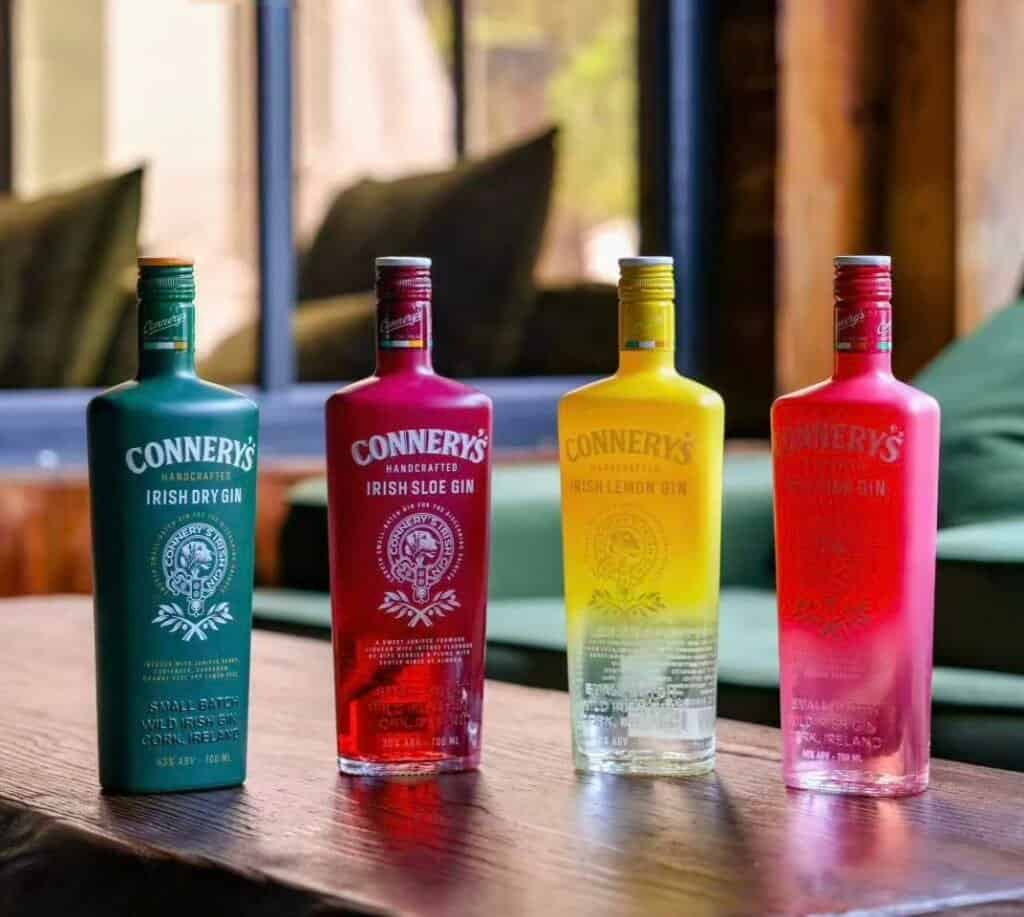 High-precision screen printing on glass bottles showcasing consistent color reproduction and print quality for medium to large production runs.